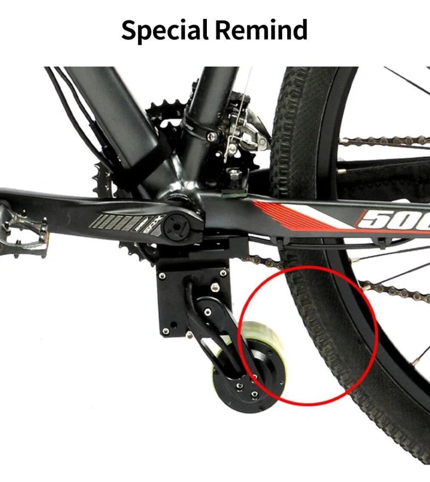 Электровелосипед с фрикционным приводом