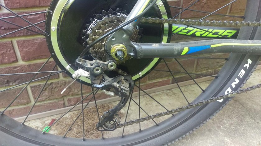 Merida задняя ось big Nine 700