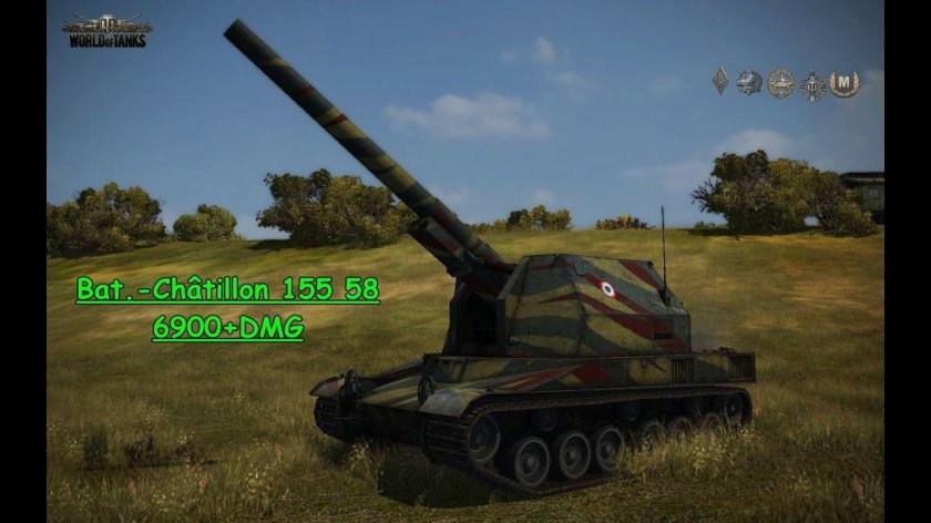 Танк bat Chatillon 155 58