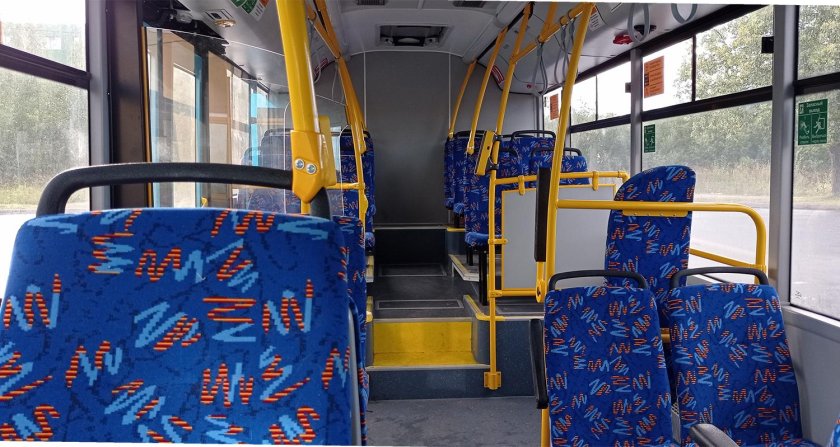 МАЗ 206.947 горит