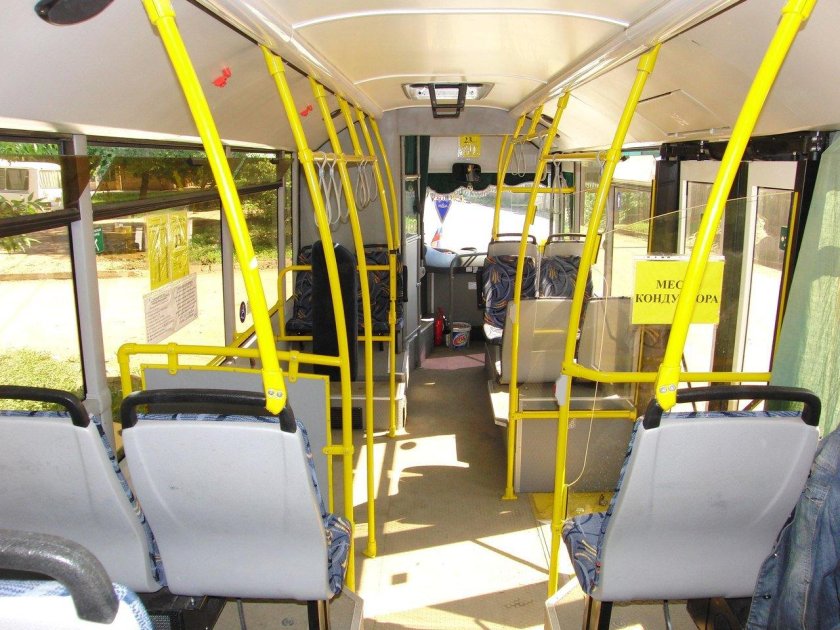 МАЗ-206 автобус салон