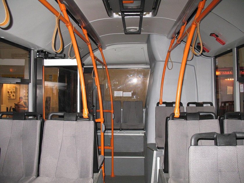 МАЗ 203 салон водителя