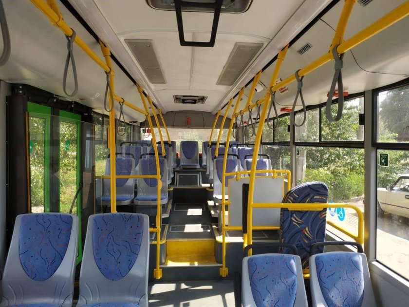 МАЗ-206 автобус салон