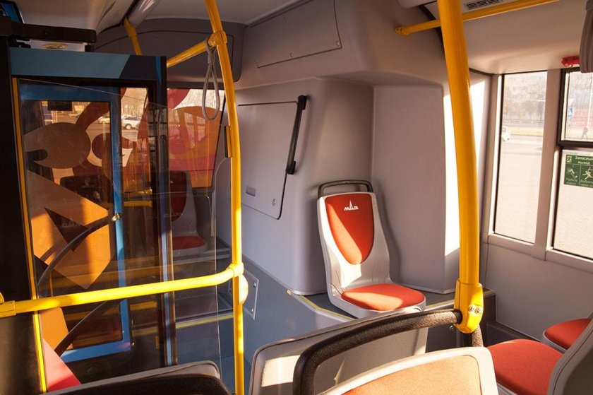 Автобус МАЗ 216 гармошка