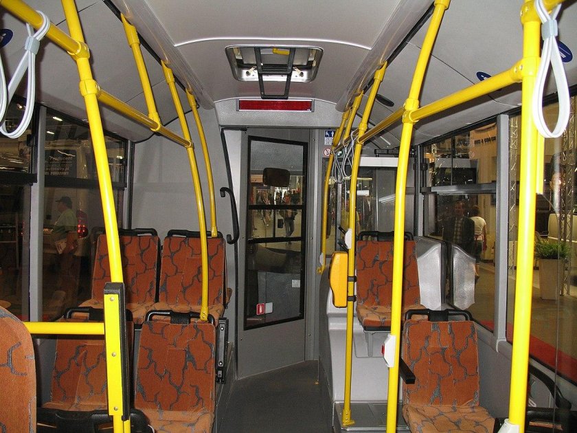 МАЗ 203 салон водителя