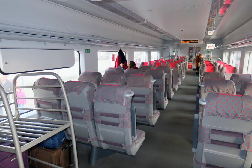 Ласточка 820 вагон комфорт