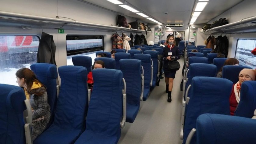 Скоростной поезд Ласточка