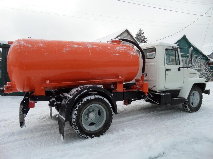 ГАЗ 3309 ассенизатор 5 куб