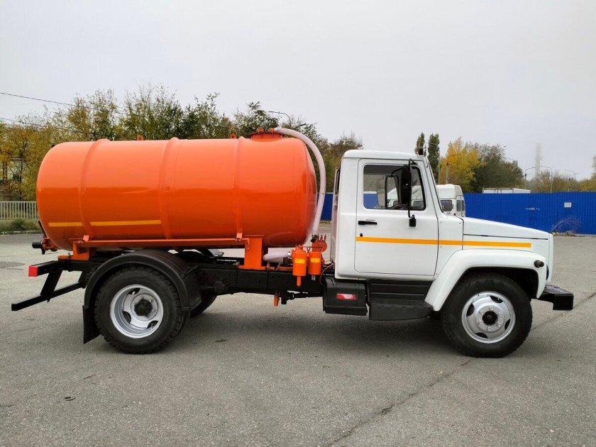 Газ 3309 ассенизатор 5 куб
