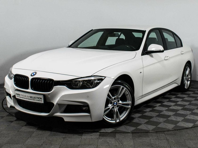 BMW 3 f30 белая
