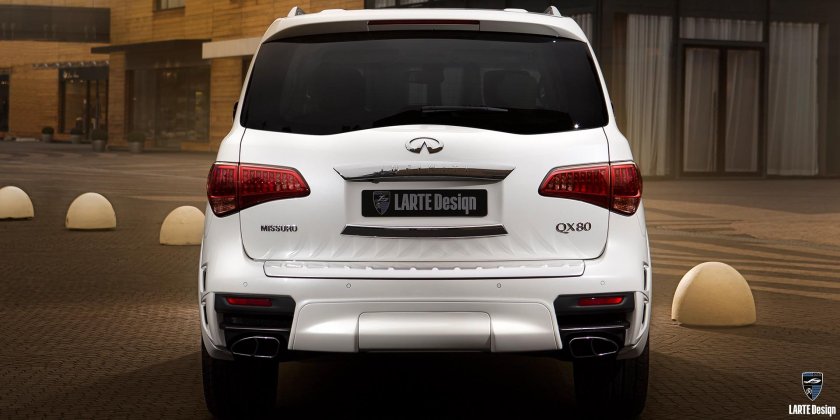 Infiniti qx80 Rear