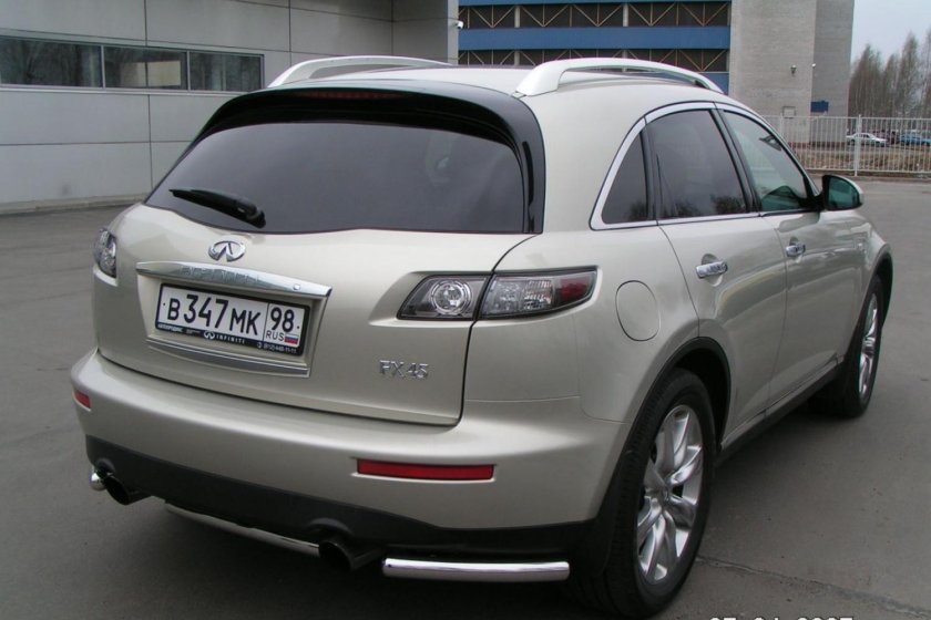 Инфинити fx35 сзади