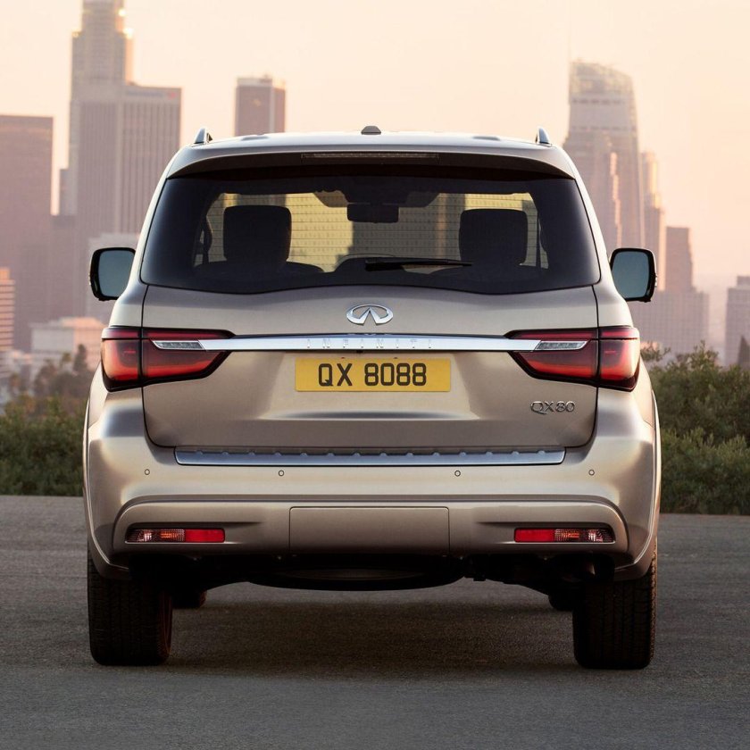 Infiniti qx80 сзади