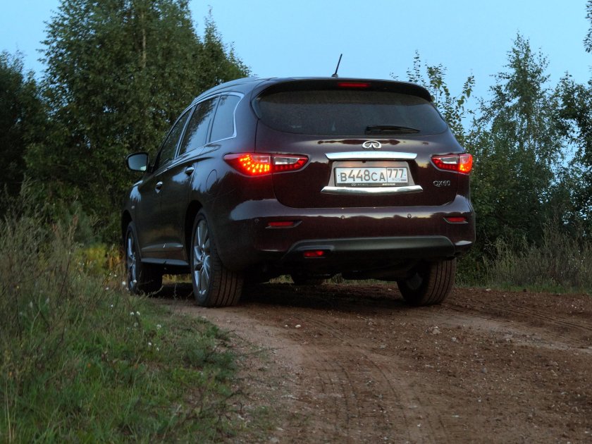 Инфинити qx60 сзади