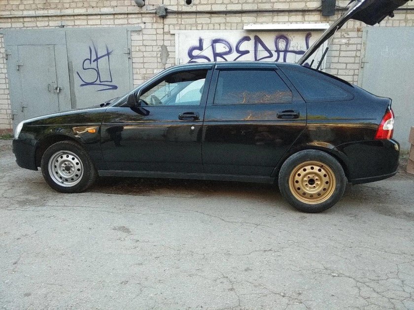 Чёрные штампы r14 ВАЗ Приора