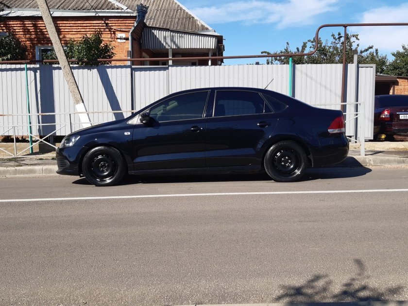 На штампах VW Polo sedan