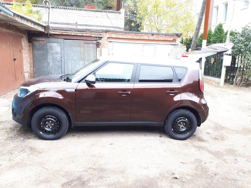 Кия соул на штампах