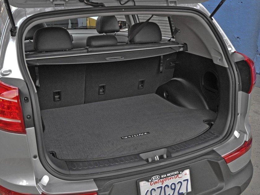 Kia Sportage 3 багажник