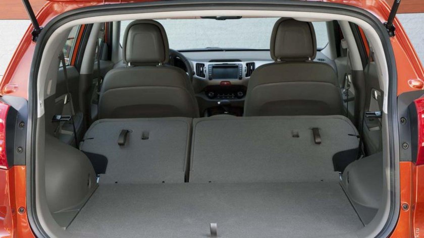 Kia Sportage 2009 багажник