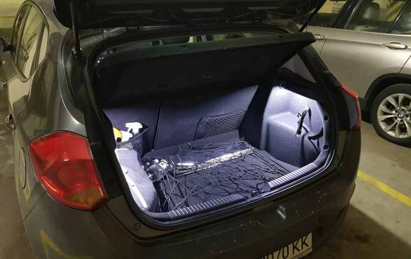 Киа СИД 2008 хэтчбек багажник