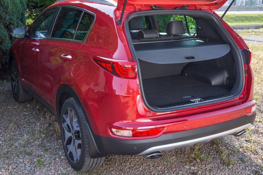 Kia Sportage багажник