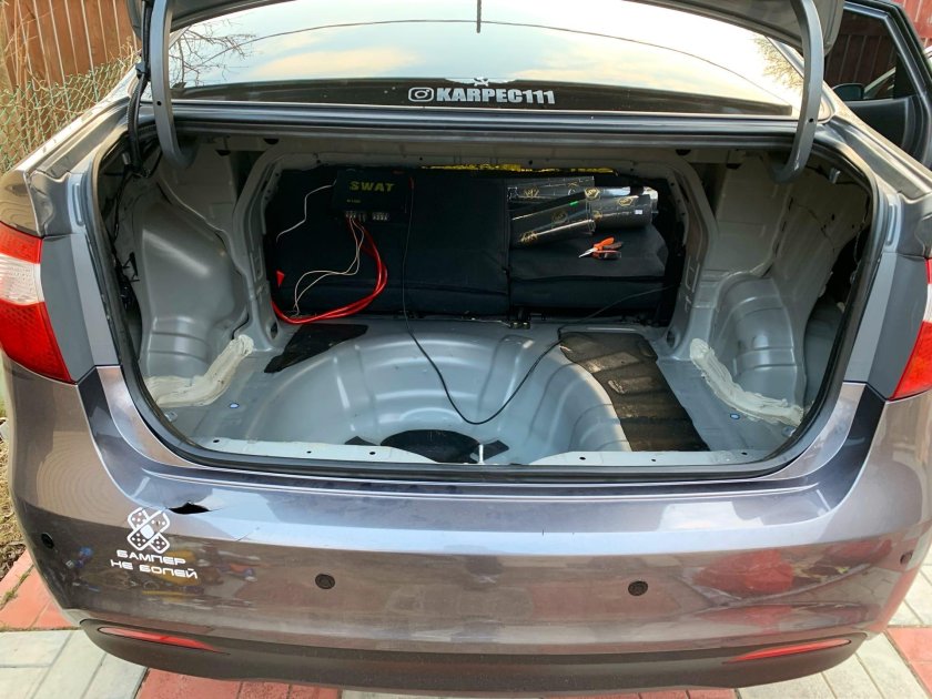Багажник Kia Rio 3 седан