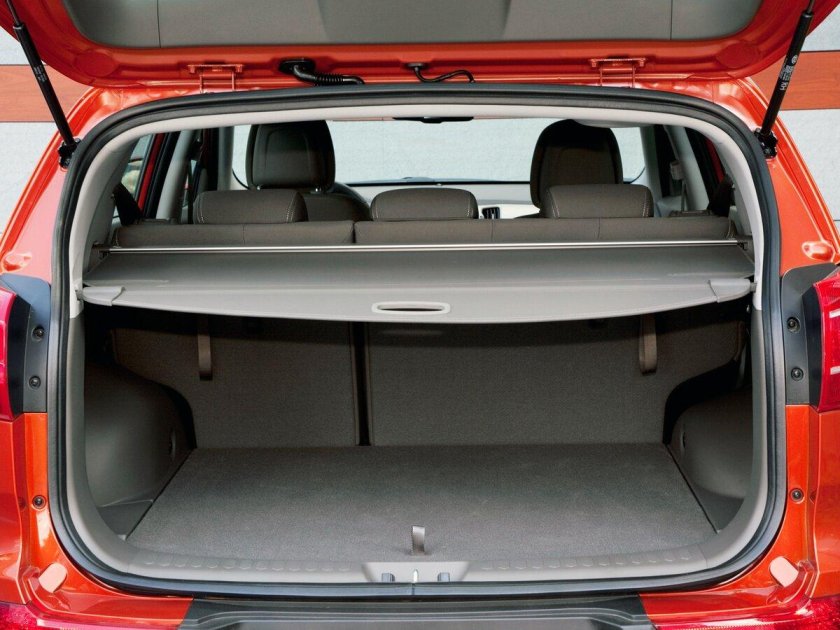 Kia Sportage 2011 багажник