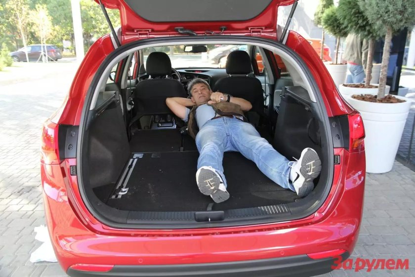 Kia Ceed универсал 2008 багажник