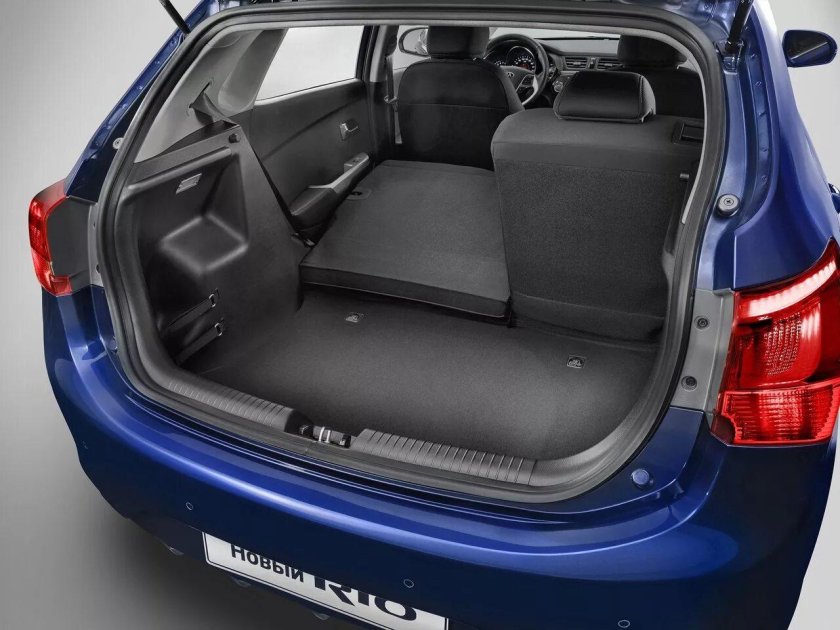 Kia Rio хэтчбек 2018 багажник