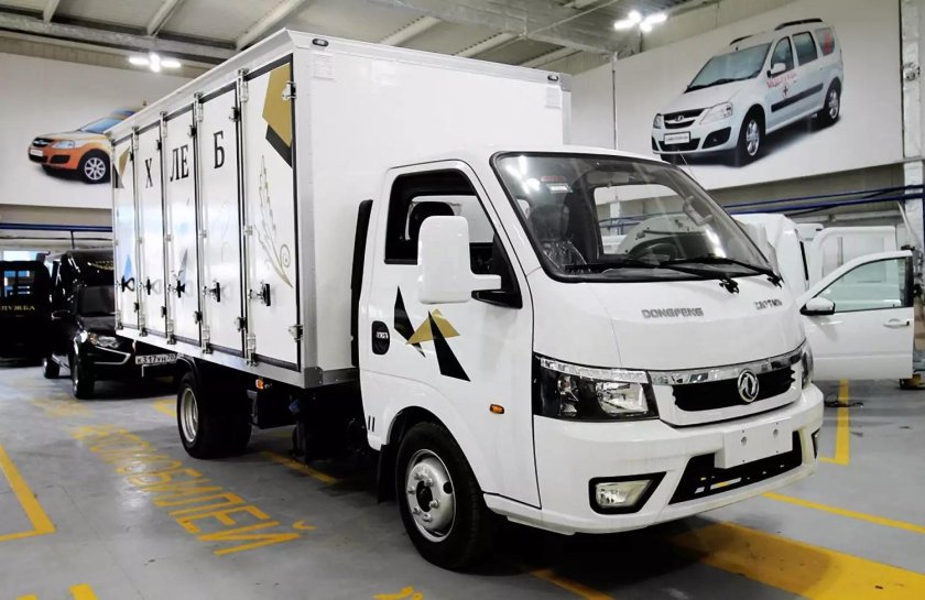 Dong Feng Captain t хлебный фургон