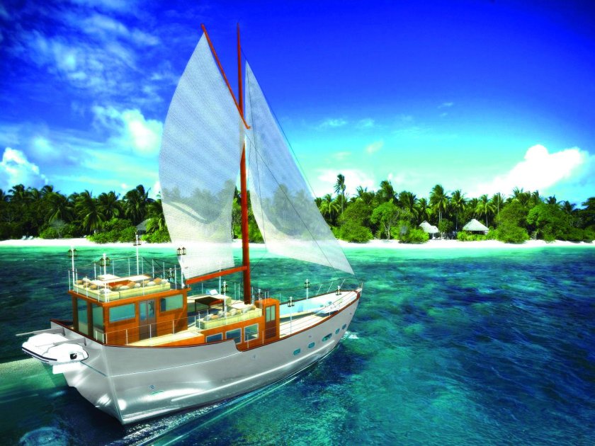 Яхта Тропикал Исланд Парадиз