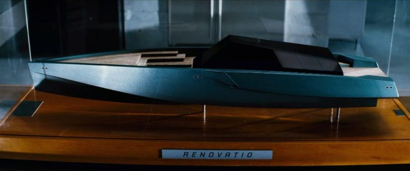 Яхта Реновацио из фильма остров