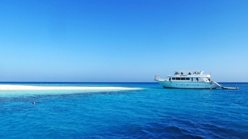 Рас Мохаммед белый остров