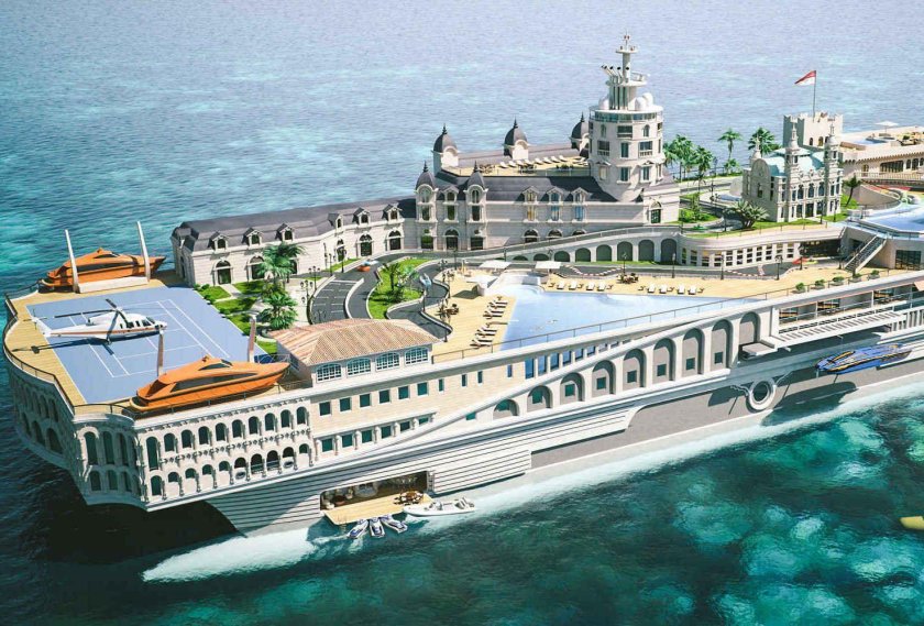 Яхта Streets of Monaco - $1 млрд.