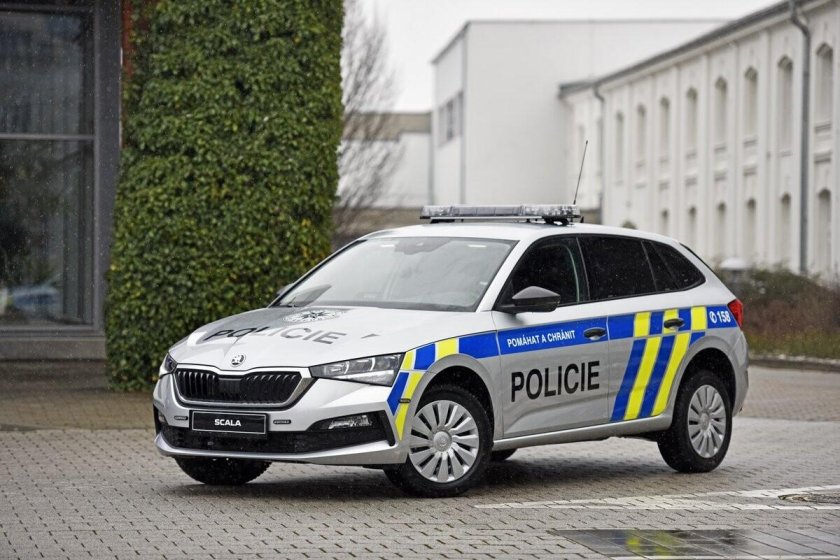 Škoda Superb Czech Police