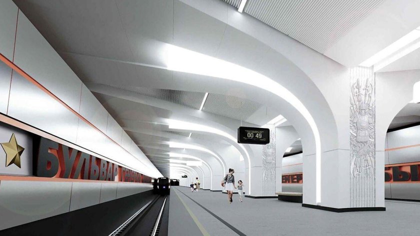 Бульвар генерала карбышева проект метро