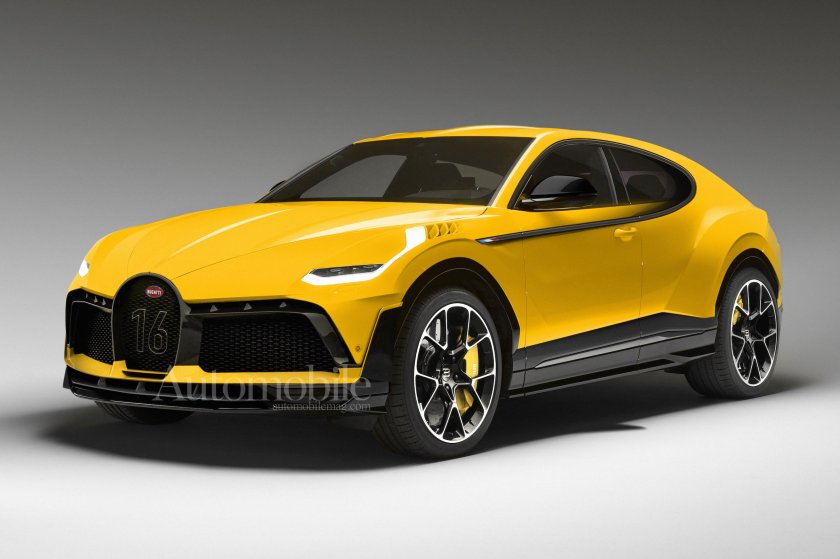 Бугатти кроссовер