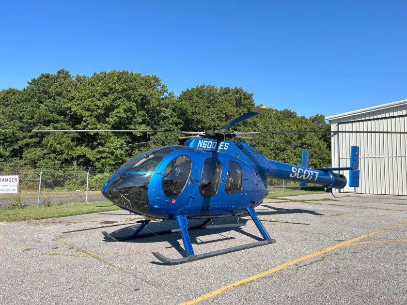 Хьюз 500д вертолет