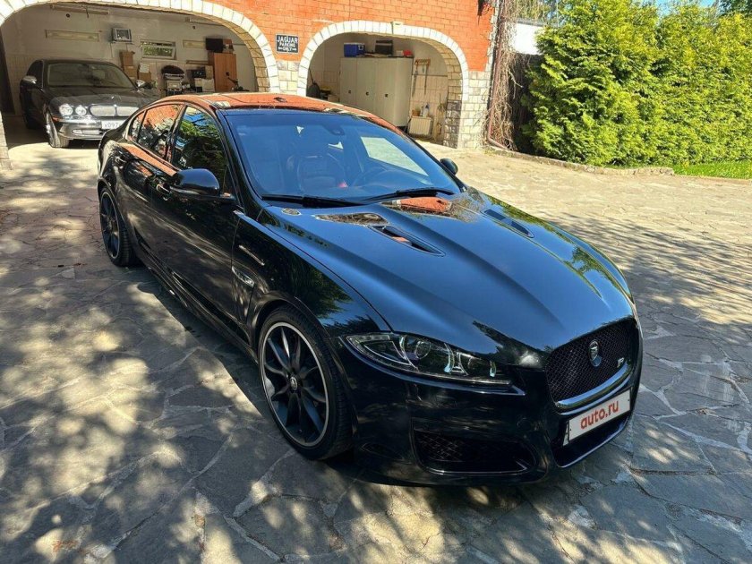 Jaguar xf 2014 черный