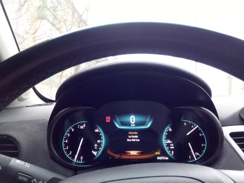 Шевроле круз приборная панель