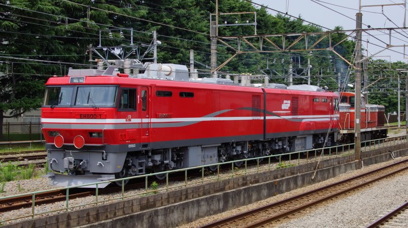 Локомотив поезд электровоз Япония