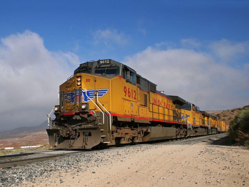 Американские поезда Union Pacific