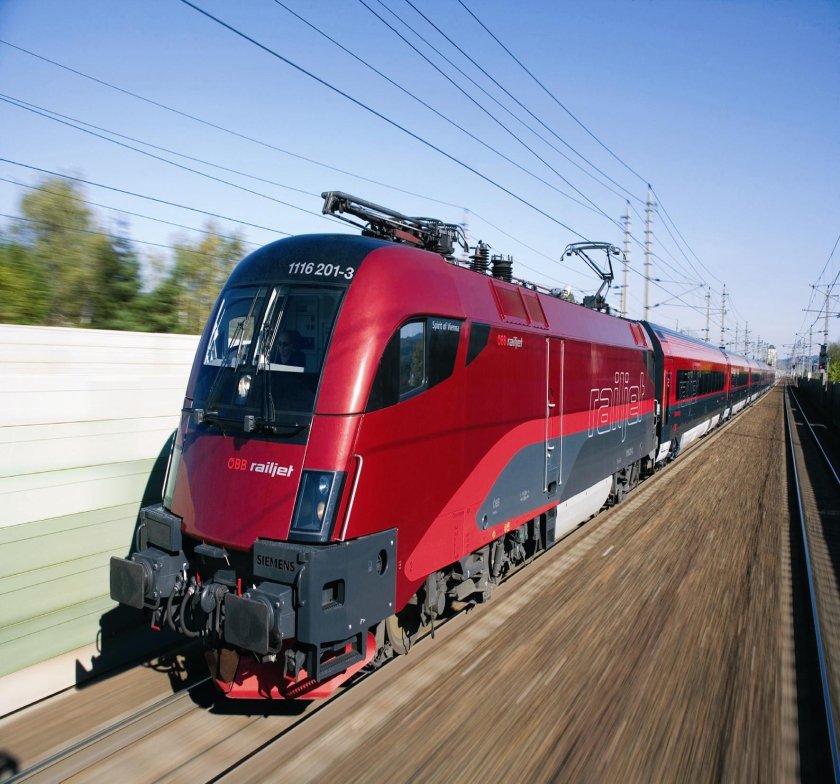 Railjet Локомотив