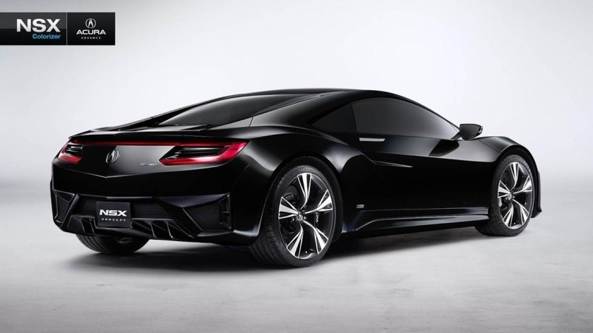 Honda NSX 2015 чёрная