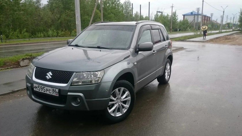 Сузуки Гранд Витара 2007 серая