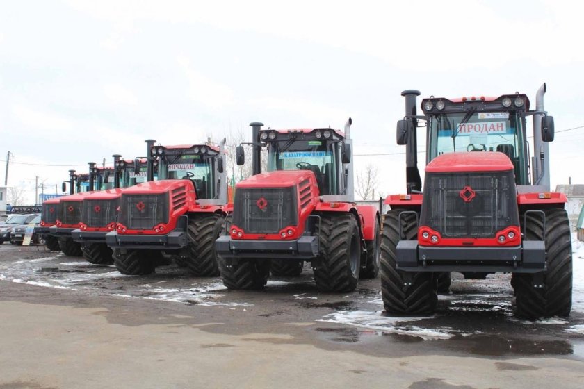 Питерский тракторный завод Кировец