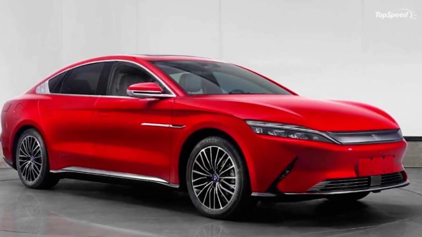 BYD Han ev электромобиль