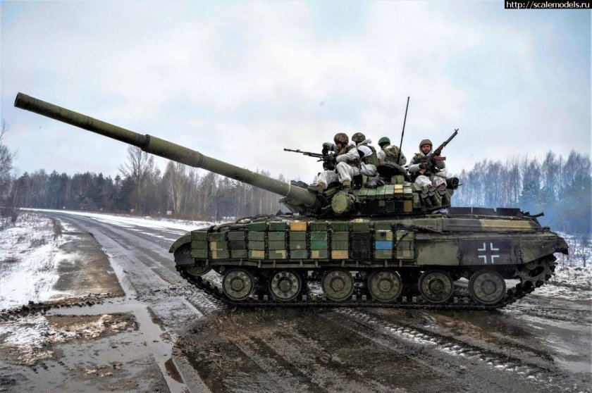 Т-80бвм на Украине