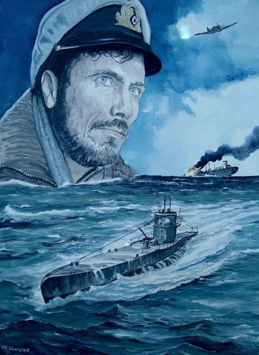 Капитан подводной лодки Кригсмарине