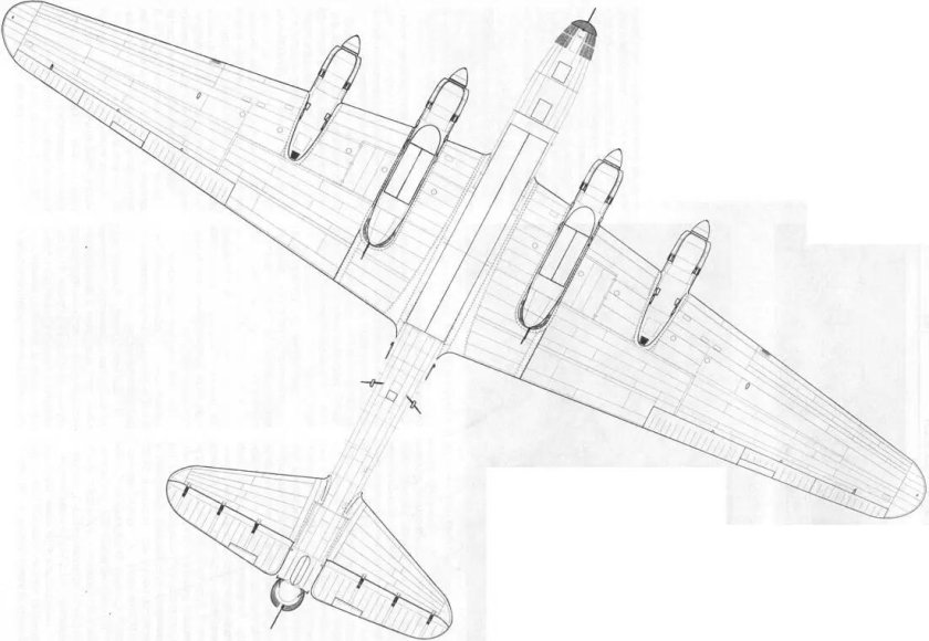 Пе-8 чертежи